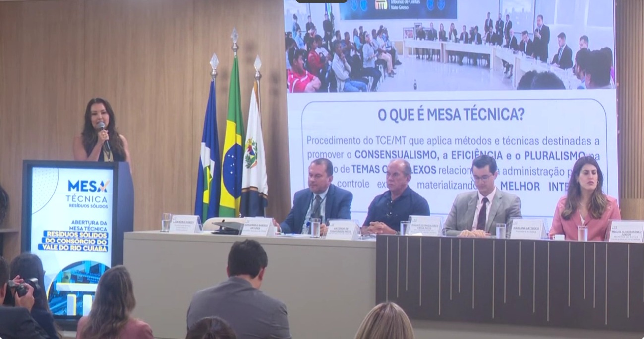 Procurador-geral de Contas propõe incineração com geração de energia para solucionar rejeitos em MT